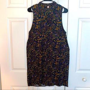 Paisley Shift Dress